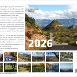 Calendario 2026 Imágenes•de•Sonora®